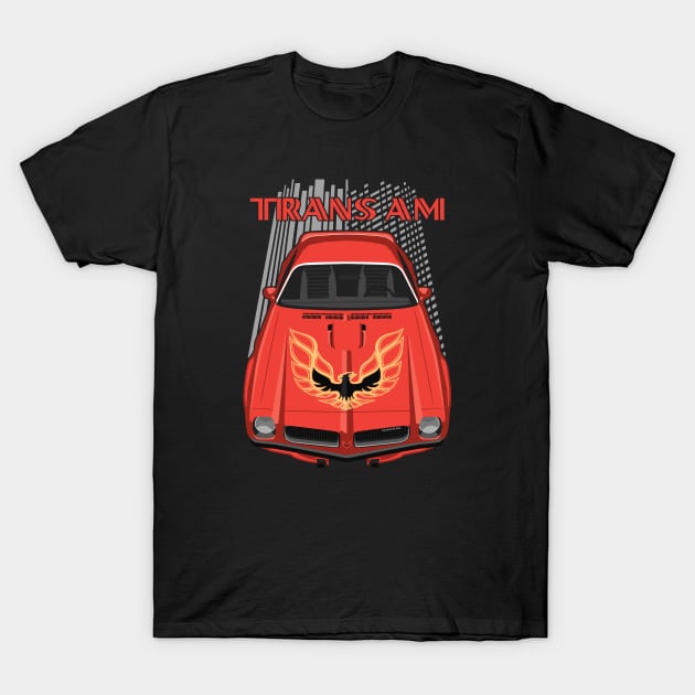 Pontiac Firebird Trans Am 1974 - Red T-Shirt by V8social